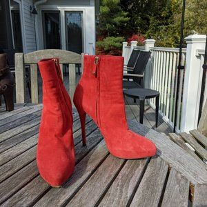 Ralph Lauren Collection Suede Booties